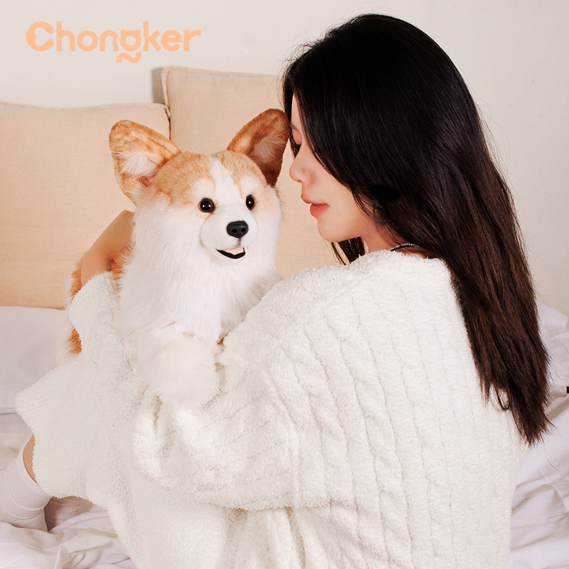 Corgi Dog Plush – Soft Gift for Dog Lovers & Kids