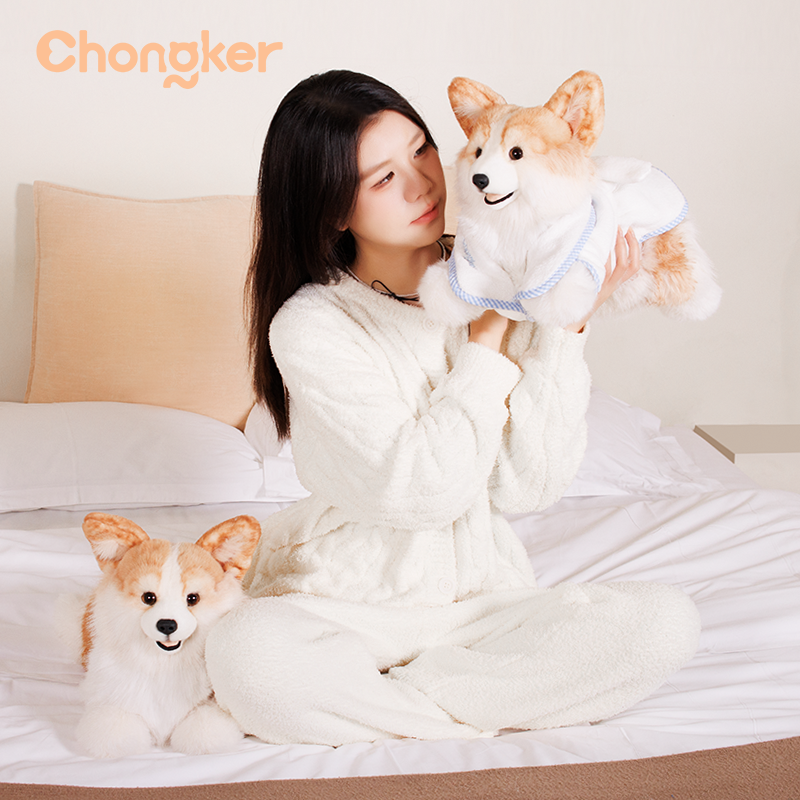 Corgi Dog Plush – Soft Gift for Dog Lovers & Kids