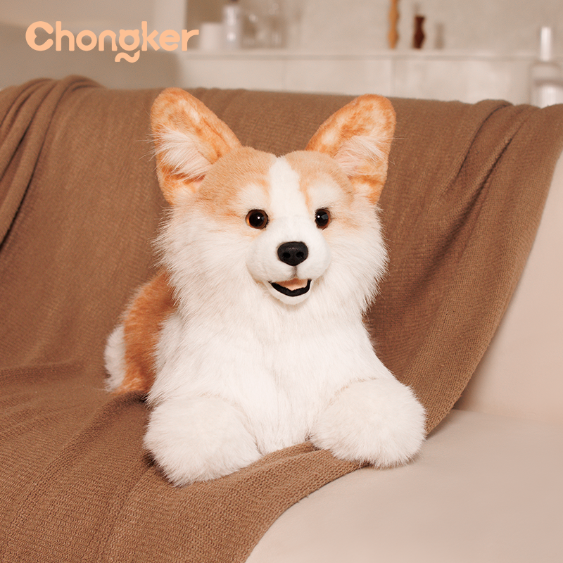 Corgi Dog Plush – Soft Gift for Dog Lovers & Kids