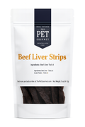 Beef Liver Jerky Strips, 5 oz