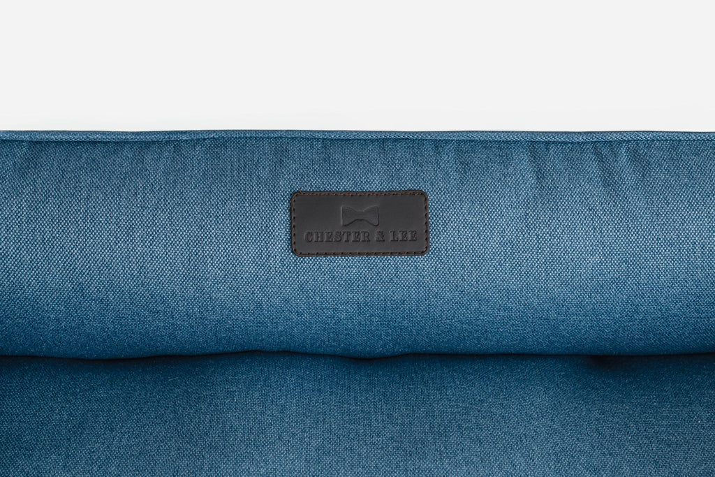 Chester & Lee | Cotton Sleeper Dog Bed Denim