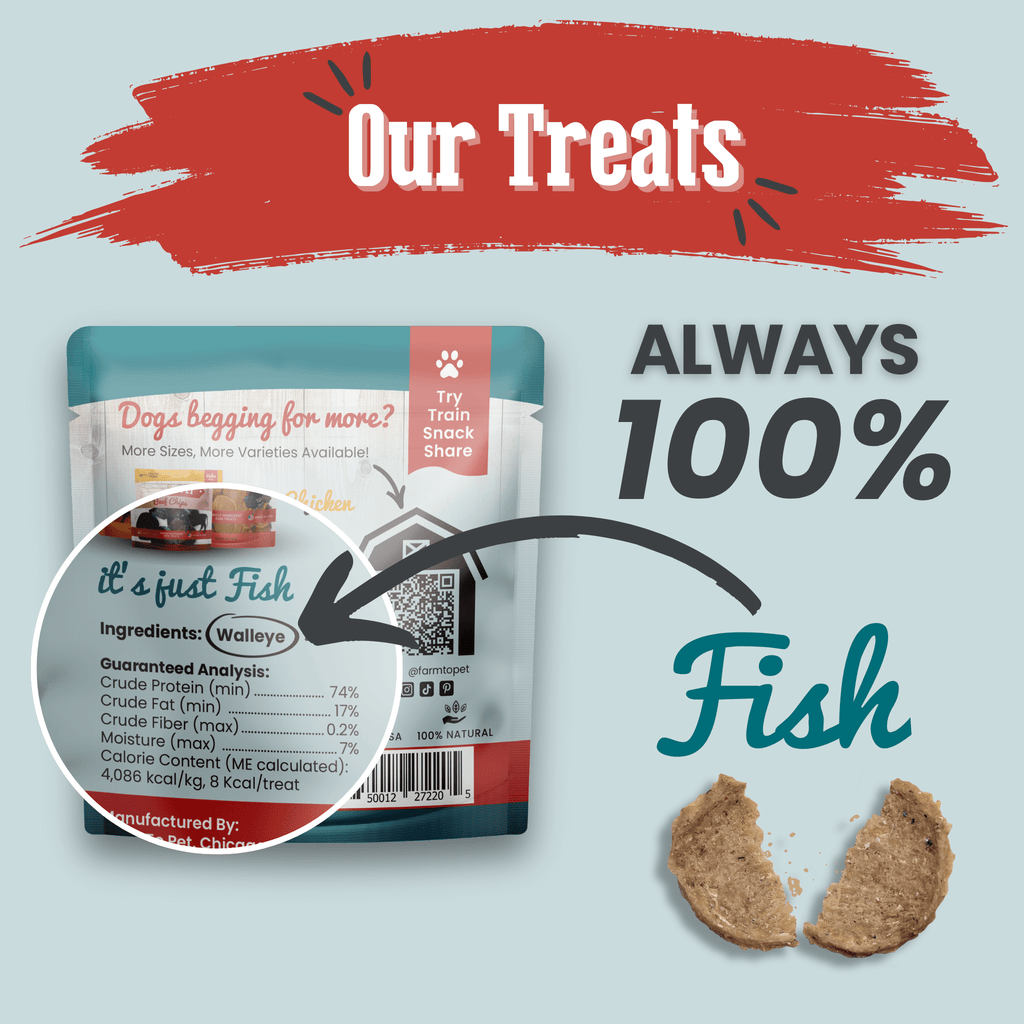 Fish Chips Snack Pack Bundles | Dog Treats for Training & Travel
